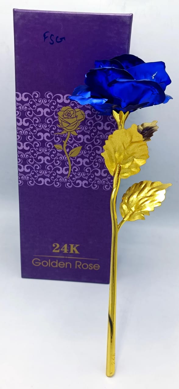 Rose Flower Black Gift Box